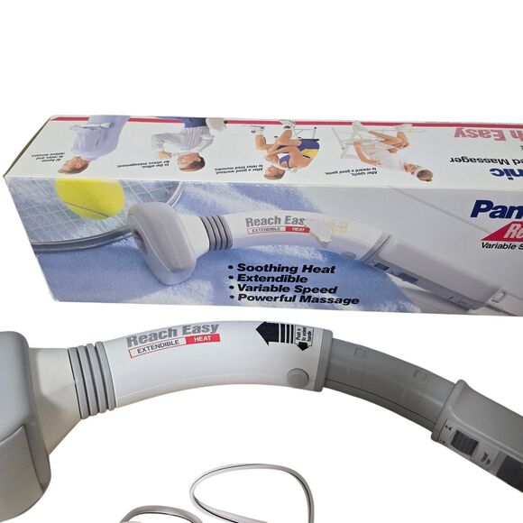 Panasonic Reach Easy EV247 Panabrator Massager Extendible W/ Heat Variable Speed - Picture 2 of 13